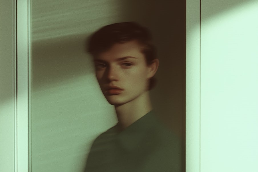 Close-up of facial expressions
